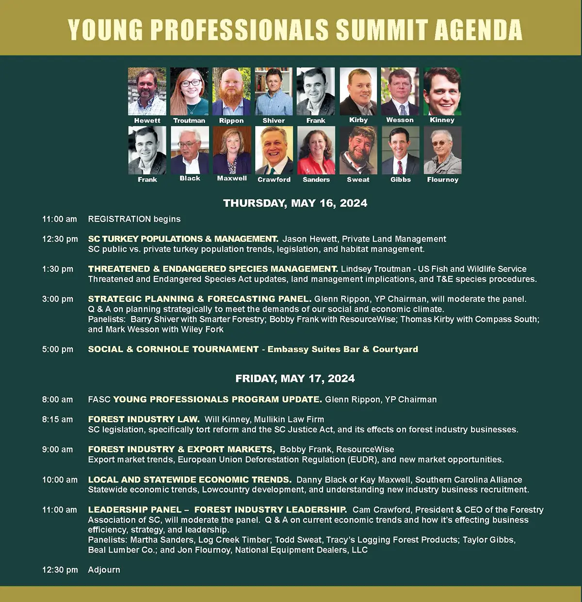 YP Summit Speakers